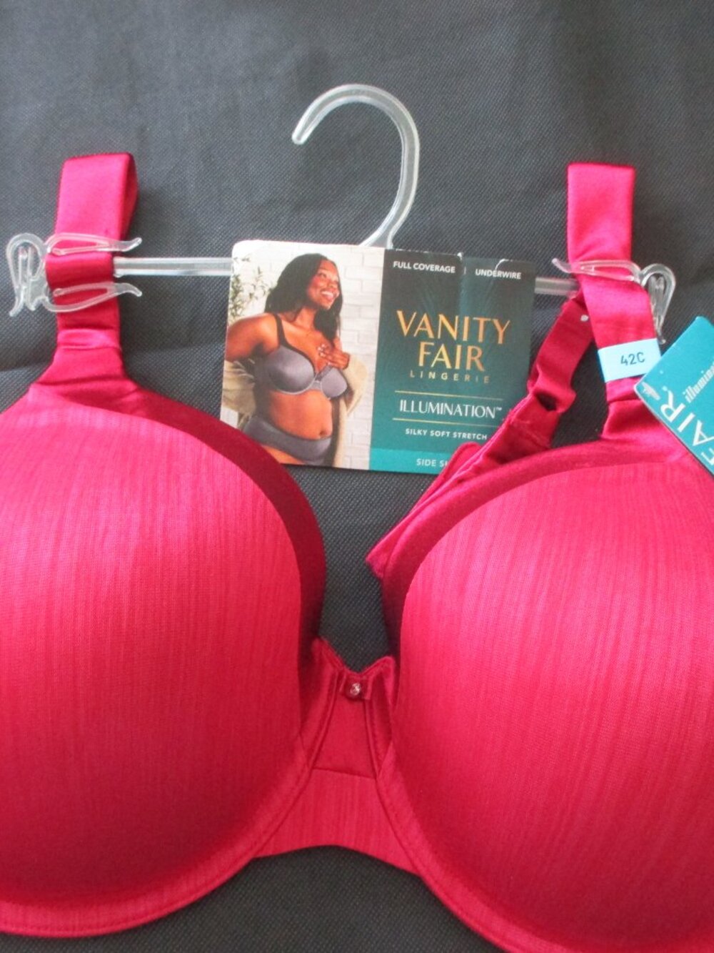 NWT - Vanity Fair Illumination bra- Full Figure - sz 42C- MSRP $50.00 - #76338